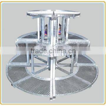 2015 new design plant display rack/plant show rack/show table