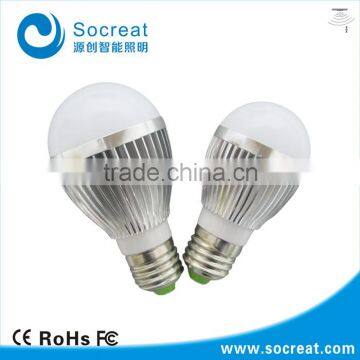 energy saving battery operated aluminum alloy motion sensor 7w edison E27 led bulb light