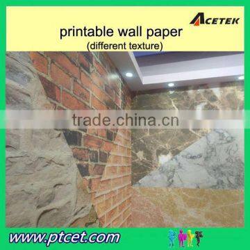 eco solvent mirror sticker wallpaper in guangzhou