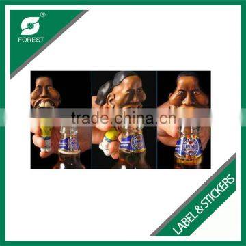 HIGH QUALITY CUSTOM OFFSET PRINTING ADHESIVE BEER LABLES SPECIAL SRICKERS FOR BOTTLES