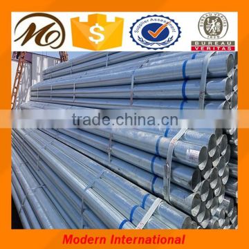 round hollow section steel galvanized tube