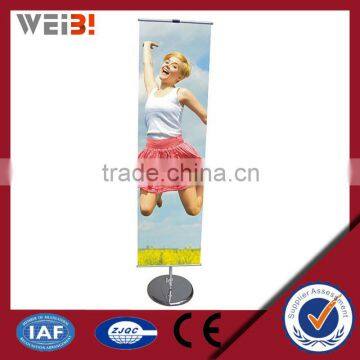 Plastic Advertising Outdoor Retractable Banner Stand