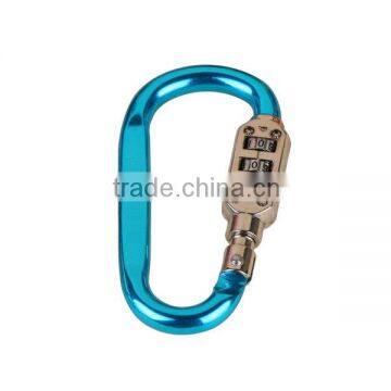 locking carabiner with the code