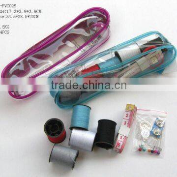 Fashion Style Sewing Kit in PVC Pouch