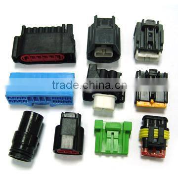 Plastic PA66 auto electrical wire Connectors and terminals