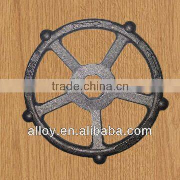 Cast the handwheel