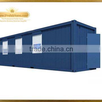 iPrefab-BCHS-M9 Hot sale Creative 2016 Dark blue combined basic 20 ft container house