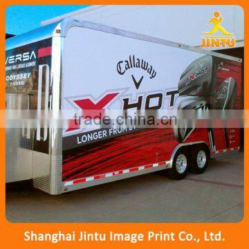 Full Color Digital Printing Vinyl Trailer Advertising Wrap for Sale photo-4