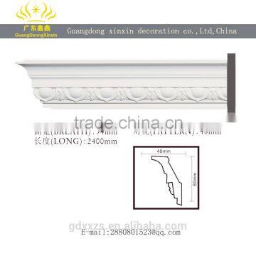 Factory Price PU Foam Carved Crown Cornice Mouldings