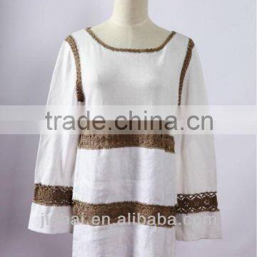 Long Sleeve Crochet Pullover