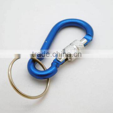 ALUMINUM CARABINER W/LOCK