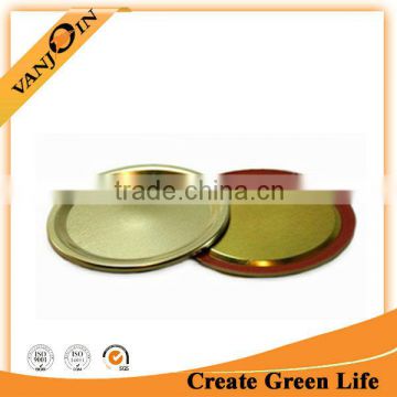 Home Canning Jar Gold Disc-shaped Lids