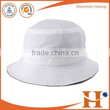 wholesale plain white cotton bucket hat