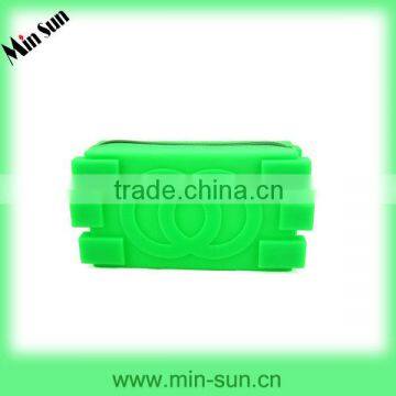 custom promotion Mini POCHI silicone money bags & silicone monry bag