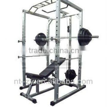 Combo Gym Power Rack Squat Cage With Weight Benches