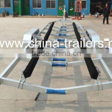 Tandem Axle Carpeted Rails Boat Trailer