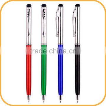 New design twist touch screen pen for iphone