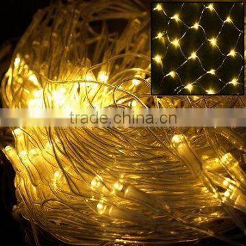 Warm White 300 LED Fairy Net Lights Wedding Party Xmas Garden Deco 4x1.2m