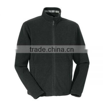 Outdoor Black Breathable Fashion Men Polar Fleece Jackets photo-1