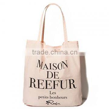 Cotton shoulder tote shopping bag