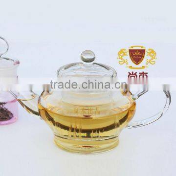 Fashion Glass Tea Pot Warmer Set