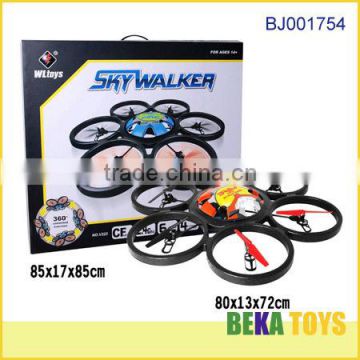 2.4G 4ch EVA foam UFO6 axis big remote control helicopter/rc drone helicopter