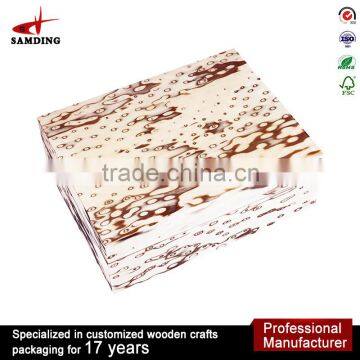 Superior quality antique wood jewelry box custom logo organizer collection for women