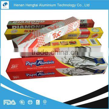 hot sale aluminum foil roll price low with FDA, SGS, HACCP, KOSHER certification