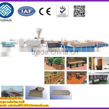 WPC PVC Wood plastic foam sheet extruder machine