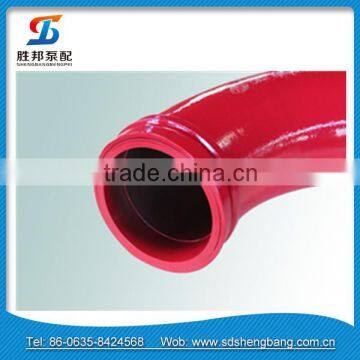 Wear-resistent Concrete Pump Spare Parts elbow for trailer mounted Concrete Pump