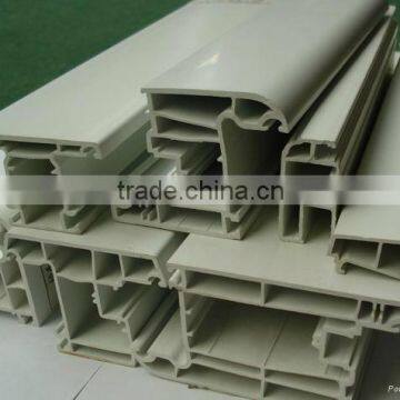 Extrusion Plastic PVC Profile for Building and Furniture Material photo-3