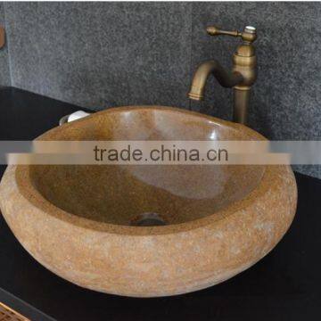 Natural Hotel Bathroom Cobblestone Vanity Tops photo-4