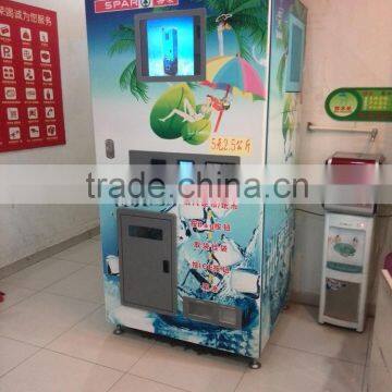 180KG daily producing Ice Vending Machine