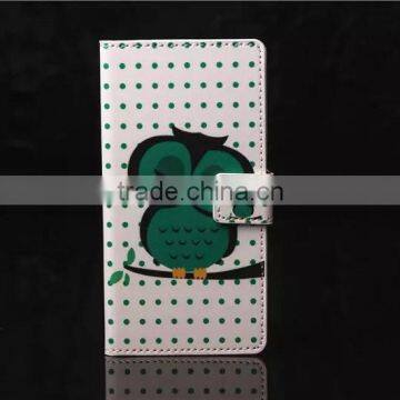 Butterfly Flag Owl Flower Leather Wallet Cover Case For Sony Z3/Z3 Mini photo-2