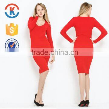 Latest xxl size women casual dress