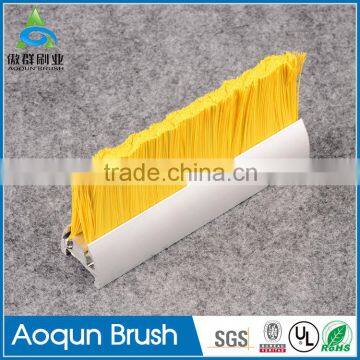 High quality SGS Escalator Spare Parts Aluminium Escalator strip Brush