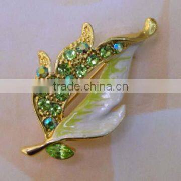 Foliage Brooch/Alloy brooch