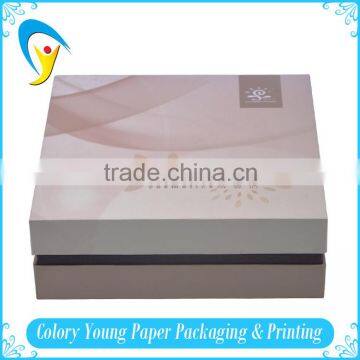 Manufacture new design fibreboard cosmetics packing box