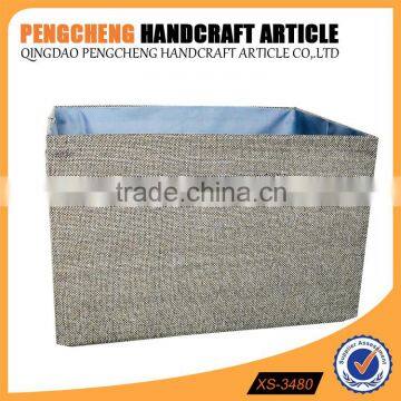 Beautiful Brown Polyester Storage Box