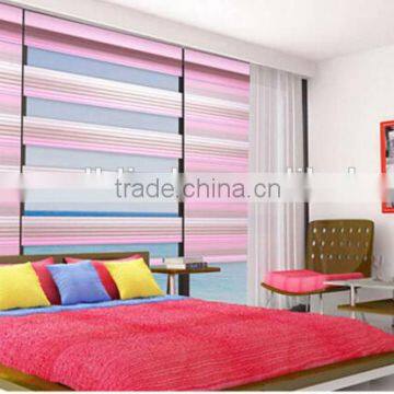JINZUAN Decorative Horizontal Zebra Roller Window Blinds