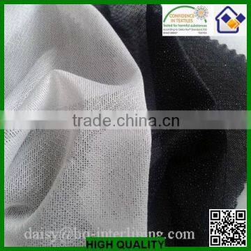 Haining elastic stretch woven fusible interlining fabric/fusible interfacing/entretela