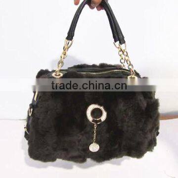 2015 Real Mink Leather and Fur Handbags photo-3