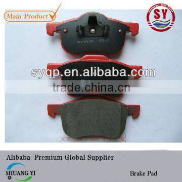 Semi-metallic fmsi brake pads D794 D795 for VOLVO