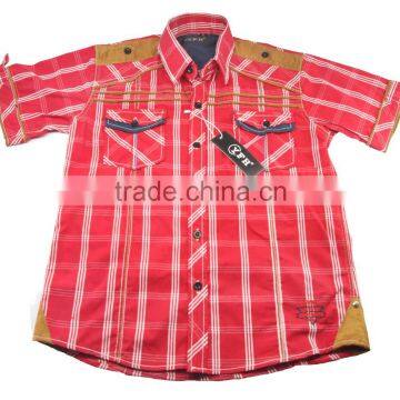 China Wholesale Cotton Polyester African Casual Shirt for Men