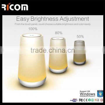 Patented night light speaker lamp,bluetooth speaker with led light-BSP-S16-Ricom