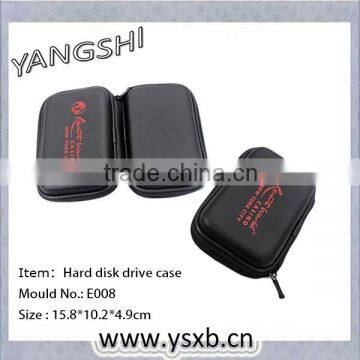 custom eva external hard drive disk carrying case with harddrive foam protective bag