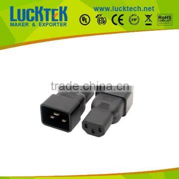 C20 male to C13 female power adapter converter