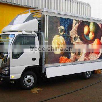 Full Color p8 Outdoor Three Sides Truck Led Display Board photo-3