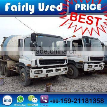 Used Japan Isuzu Mixer Truck of Concrete Mixer Truck