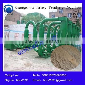 sawdust airflow dryer for making biomass wood pellets